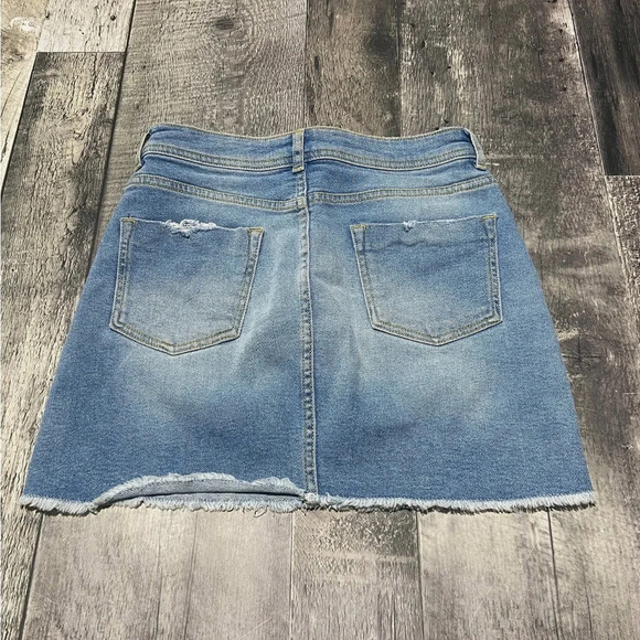 ZARA Denim Mini Skirt, Size XS, Good Condition - Picture 2 of 4
